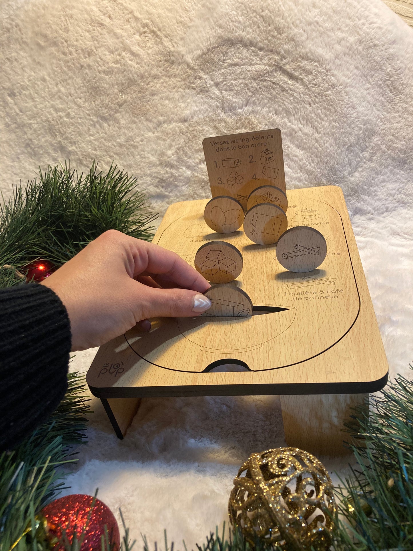 Planche recette - Biscuits de Noël